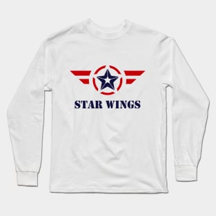 Red Star Wings Emblem Logo Long Sleeve T-Shirt